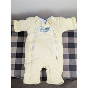 Baby Merlin's Magic Sleepsuit Yellow Size Large / 6-9 months